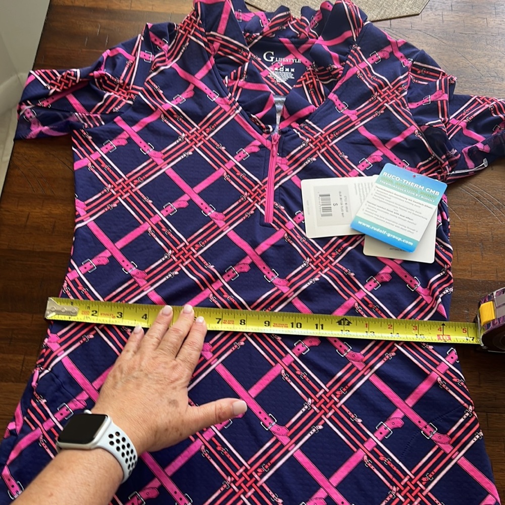 Gottex Lifestyle Rocco Therm CMB Cool Menthol Boost Dress Golf Fast Dry Wicking - Picture 16 of 16